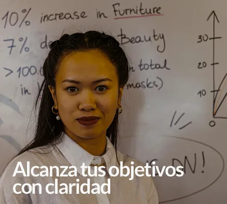 Alcanza objetivos